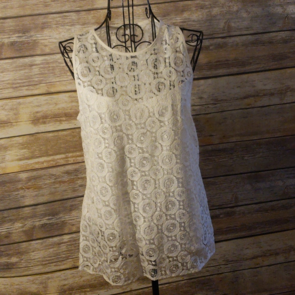 Nanette Lepore Lace Tank